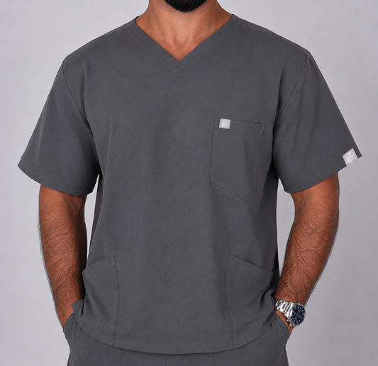 Male scrub - Charcoal