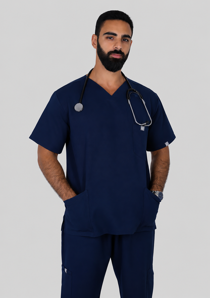 Male scrub - Navy Blue