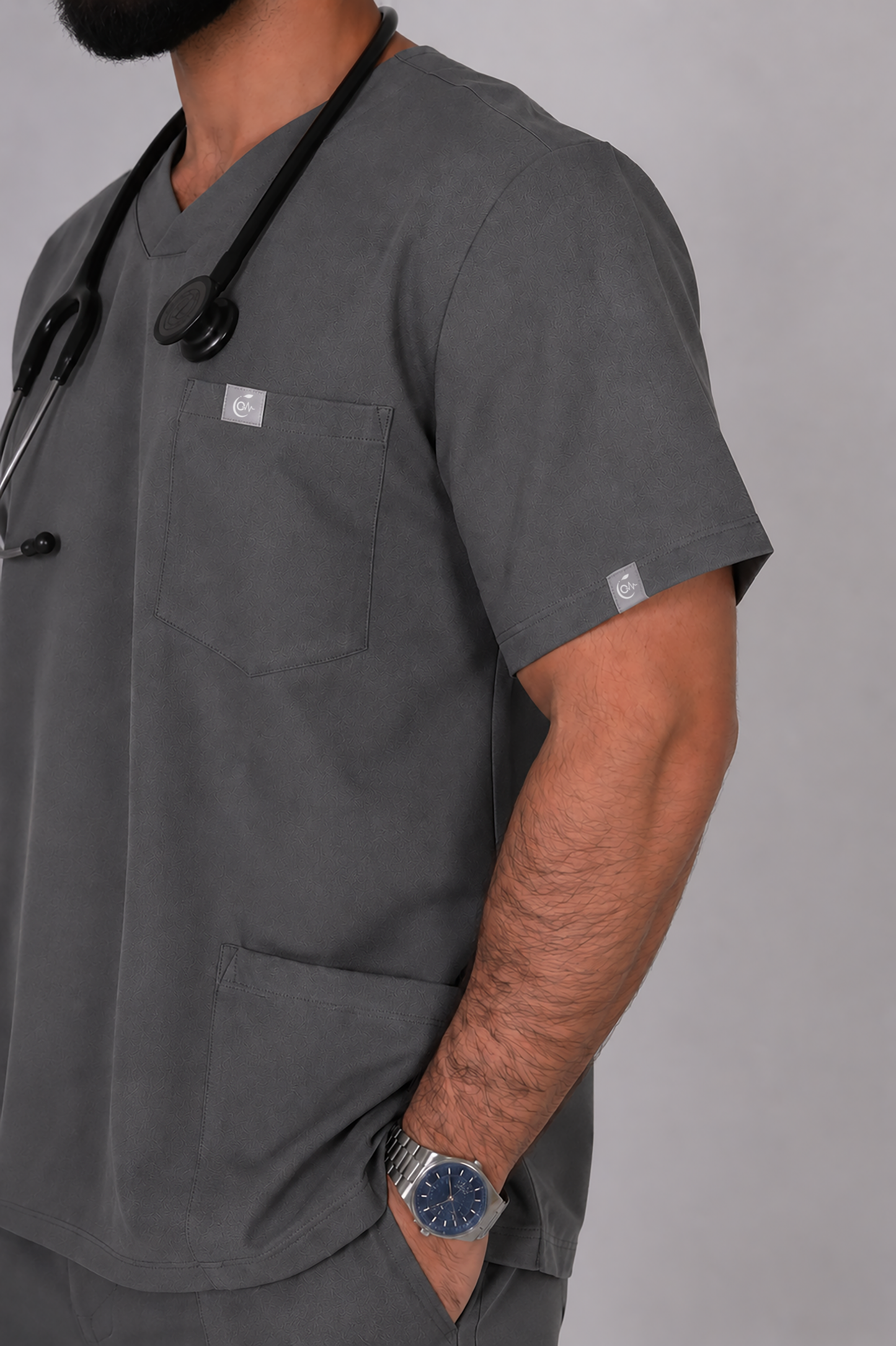 Male scrub - Charcoal
