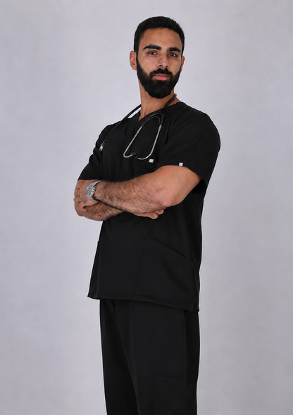 Male scrub - Black
