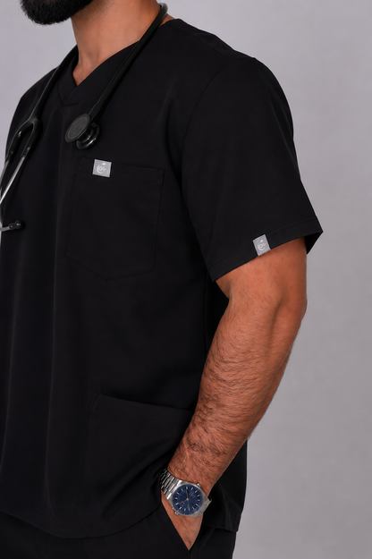 Male scrub - Black