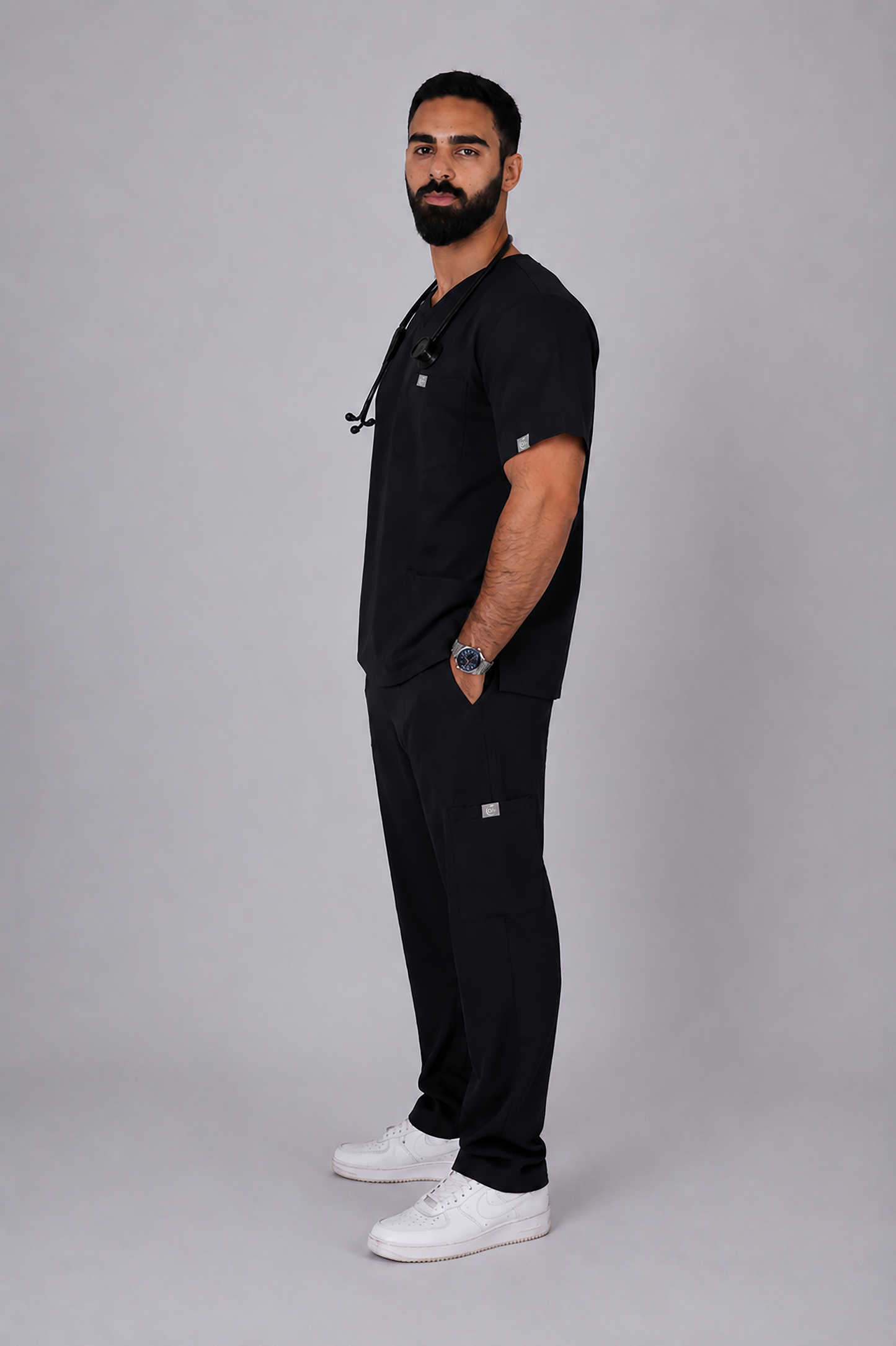 Male scrub - Black