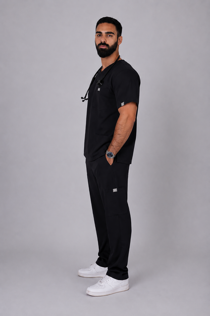Male scrub - Black