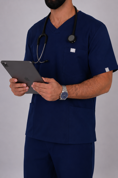 Male scrub - Navy Blue
