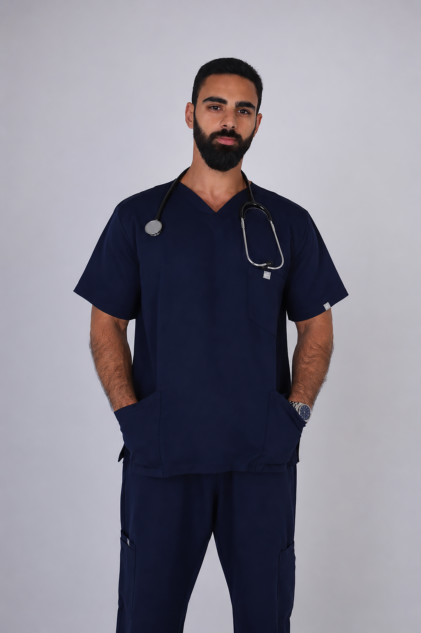 Male scrub - Navy Blue