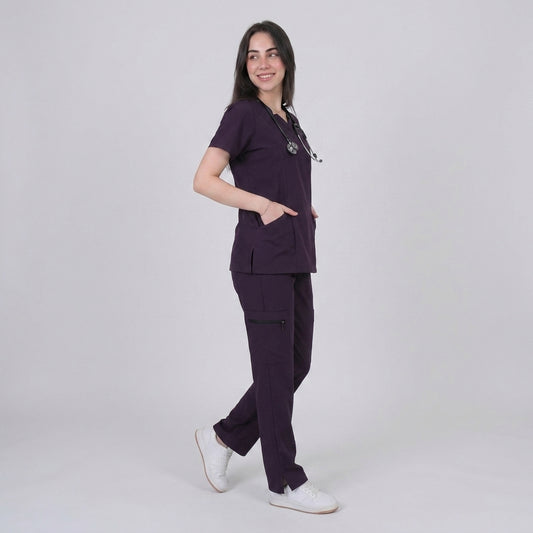 Female scrub - Purble Jam