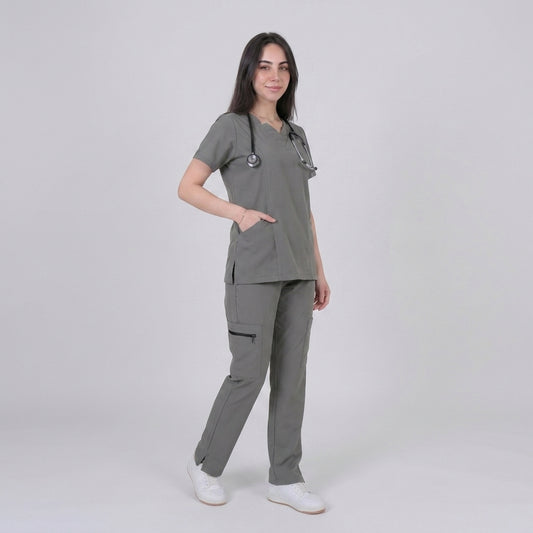 Female scrub - Charcoal