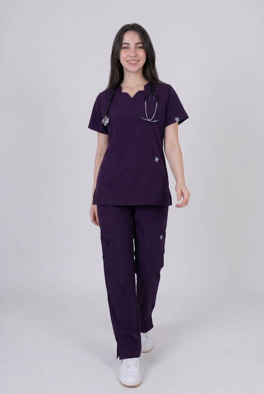 Female scrub - Purble Jam