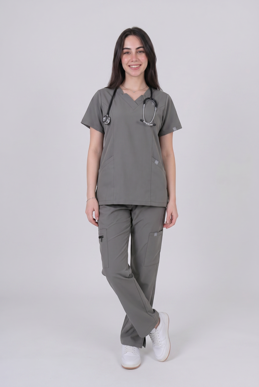 Female scrub - Charcoal
